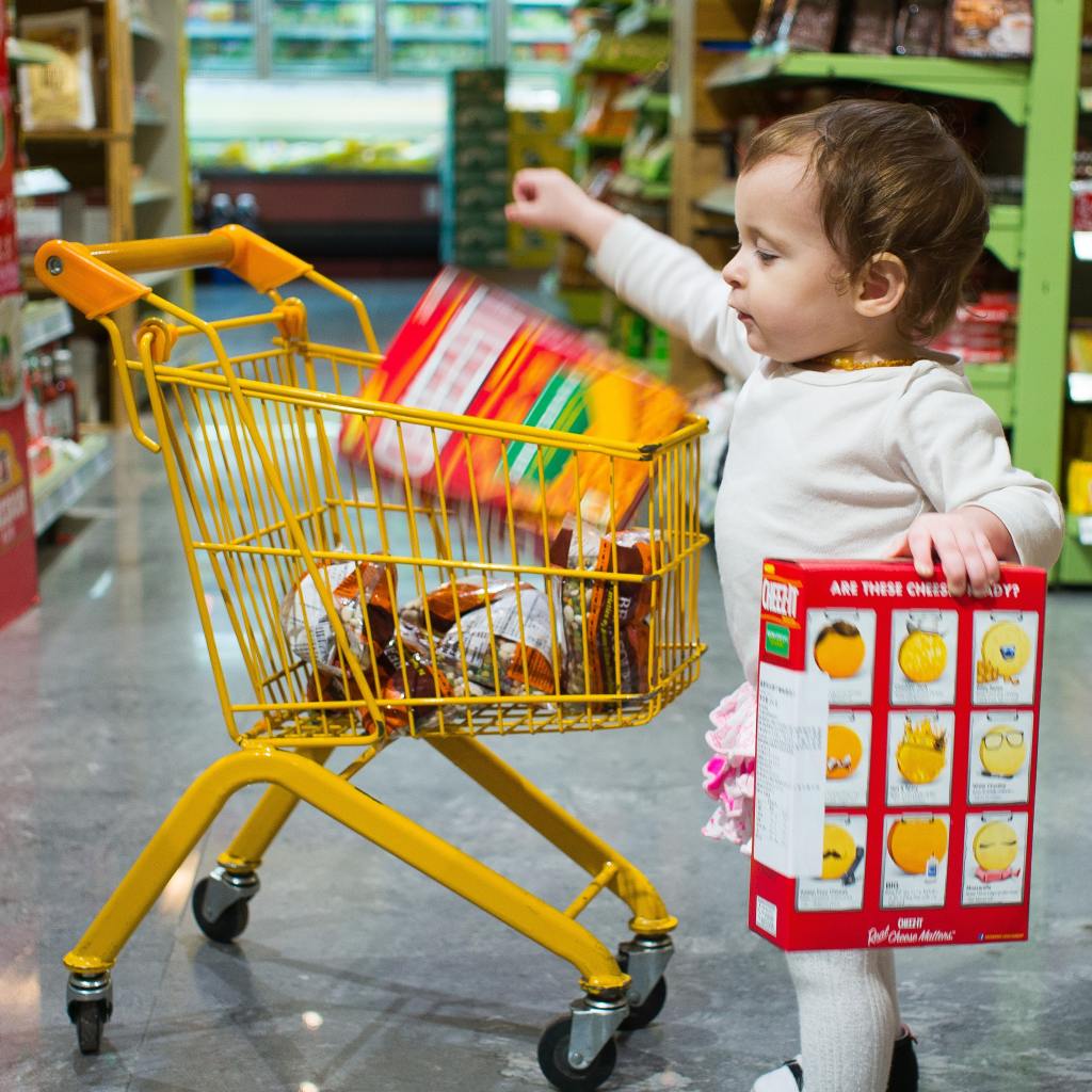 grocery shopping during corona virus pandemic